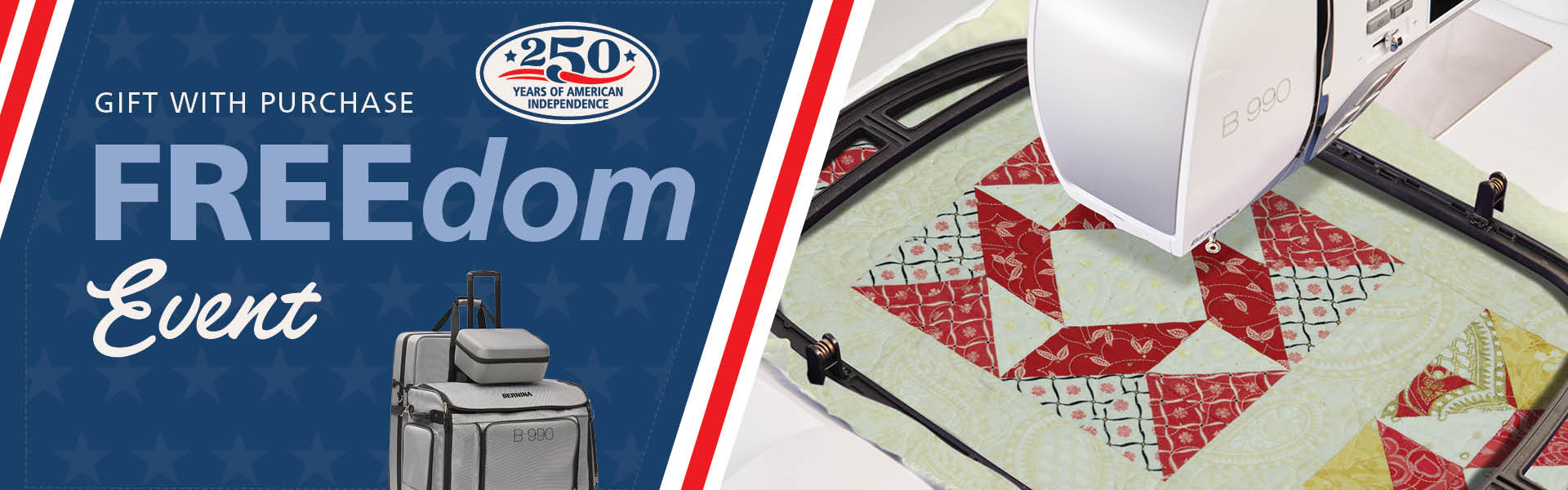 BERNINA Monthly Promotions
